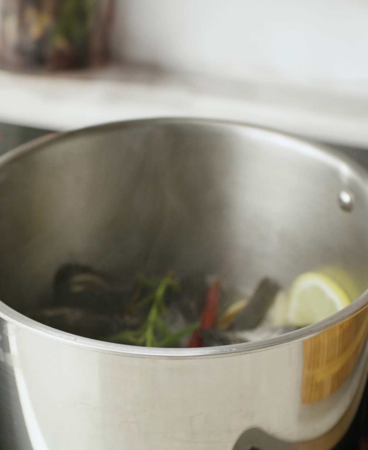 Heritage Steel Titanium Series Fully Cladded 8-quart Stock Pot With Lid In Stainless Steel