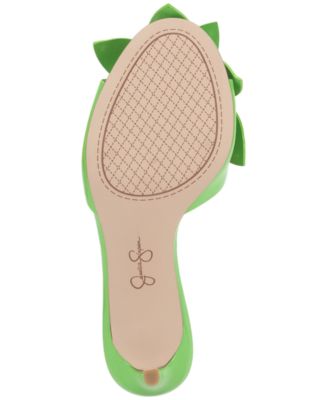 Women's Percia Flower High-Heel Dress Mules