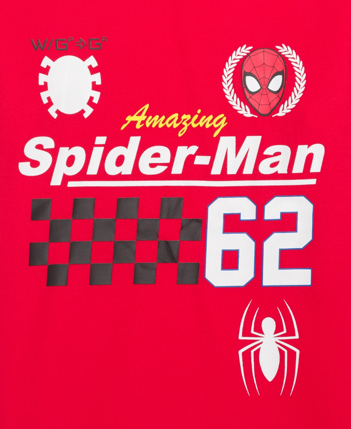 Spider-man Little & Big Boys Short Sleeve Jersey T-shirt In Red