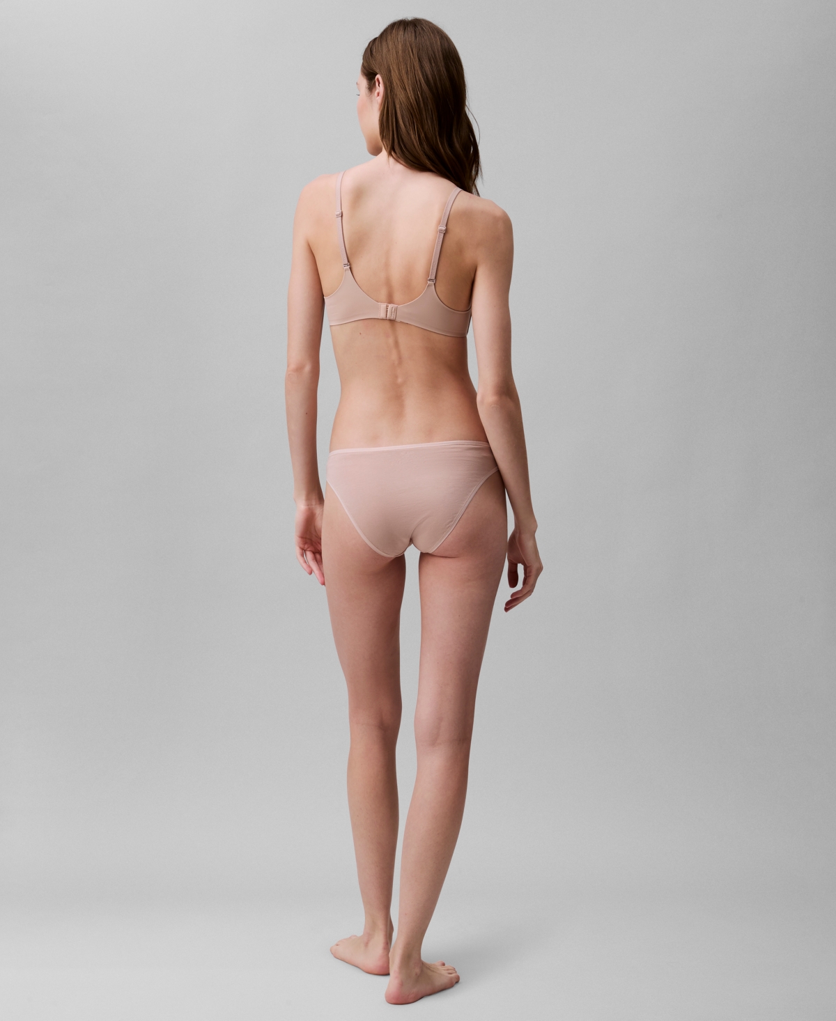 Calvin Klein Women's Perfectly Fit Push Up Plunge Bra In Cedar