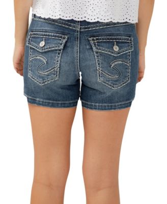Women's Suki Mid Rise Curvy Fit Shorts