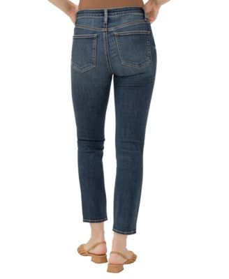 Women's Most Wanted Mid Rise Ankle Straight Jeans
