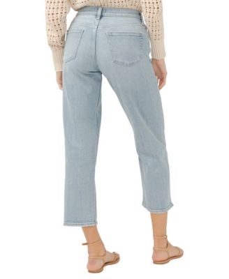 Women's Mid Rise Relaxed Straight Leg Jeans