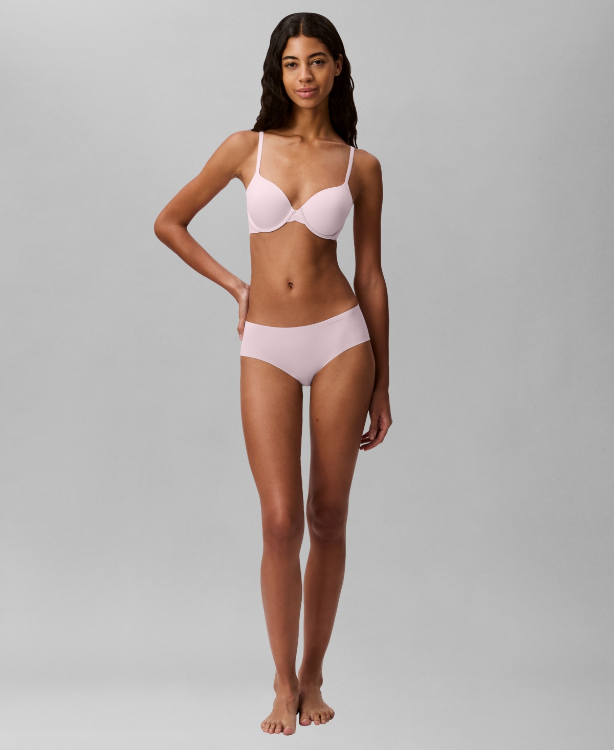 Calvin Klein Invisibles Hipster Underwear D3429 In Subdued