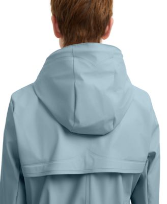 Women's Rubberized Water-Repellent Short Rain Jacket