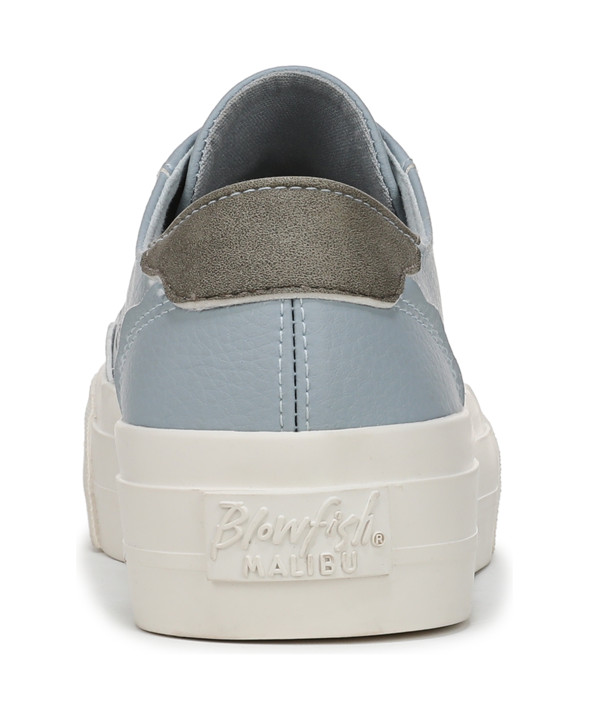 Shop Blowfish Malibu Women's Shade Lace Up Platform Sneakers In Blue Faux Leather