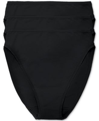 Natori - Women's 3-Pk. Bliss Bare High-Cut Brief Underwear