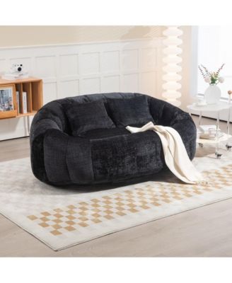 Bean Bag Chair Sofa, Memory Foam Lazy Lounger for Living Room, Bedroom, Gaming, Indoor