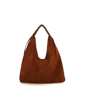 Margo Suede Large Tote Bag