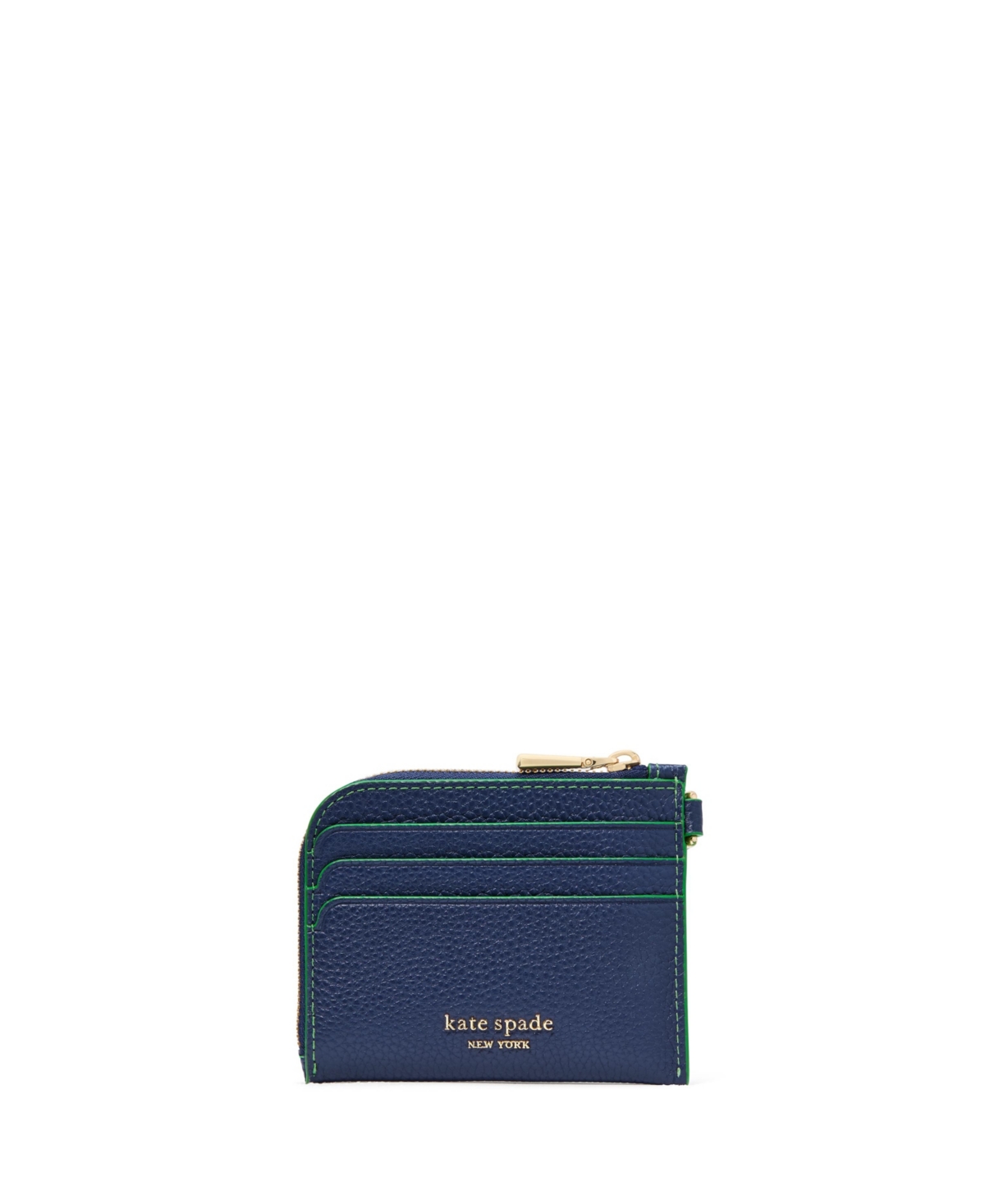 Kate Spade In The Garden Coin Card Case Wristlet In Parisian Navy Multi