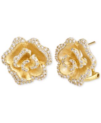 Nude Diamond™ Rose Stud Earrings (1-1/20 ct. t.w.) in 14k Rose Gold