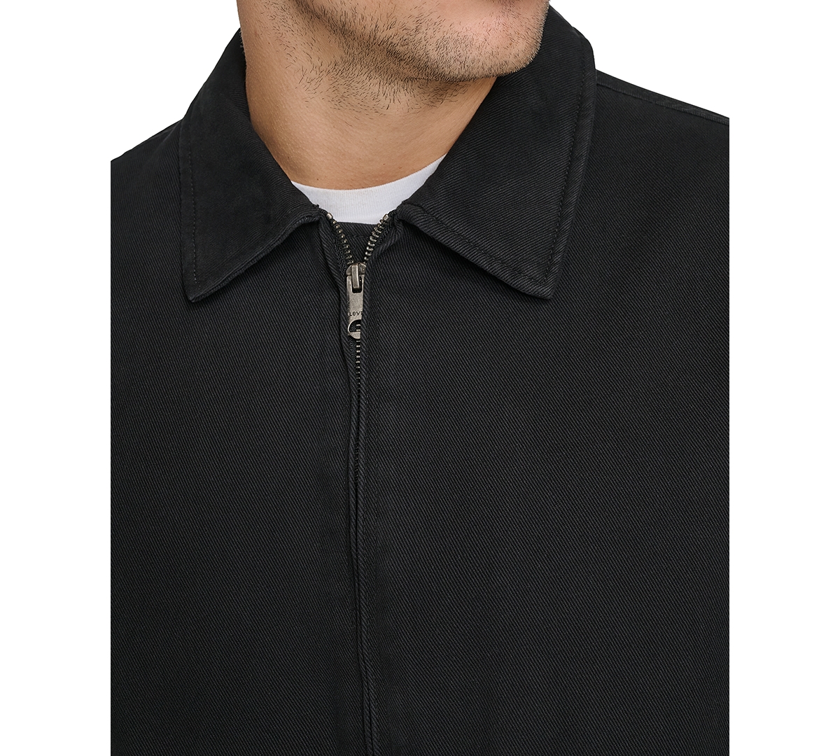 Levi's Canvas Utility Jacket In Black