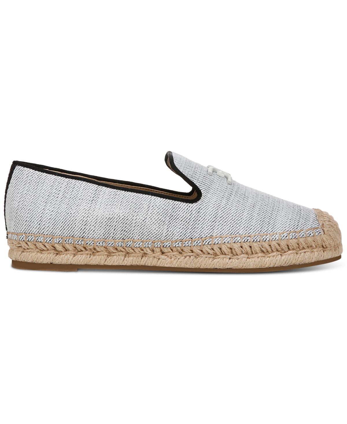Shop Sam Edelman Women's Kathleen Espadrille Flats In Blue Ice Fabric