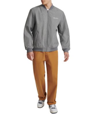 Men's Logo Varsity Bomber Jacket