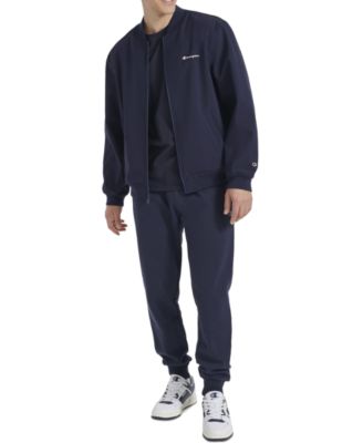 Men's Logo Varsity Bomber Jacket