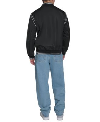 Men's Varsity Patch Bomber Jacket