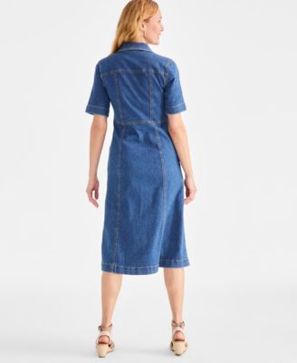 white christmas dresses Prose Dress in Denim