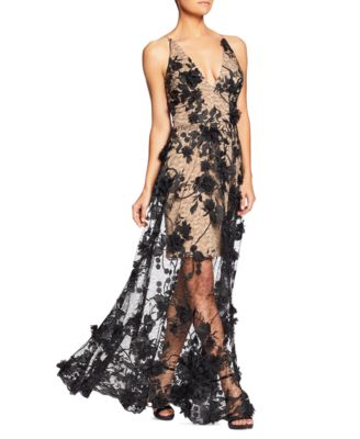 Women's Sydney Lace Floral-Appliqu&eacute; Gown