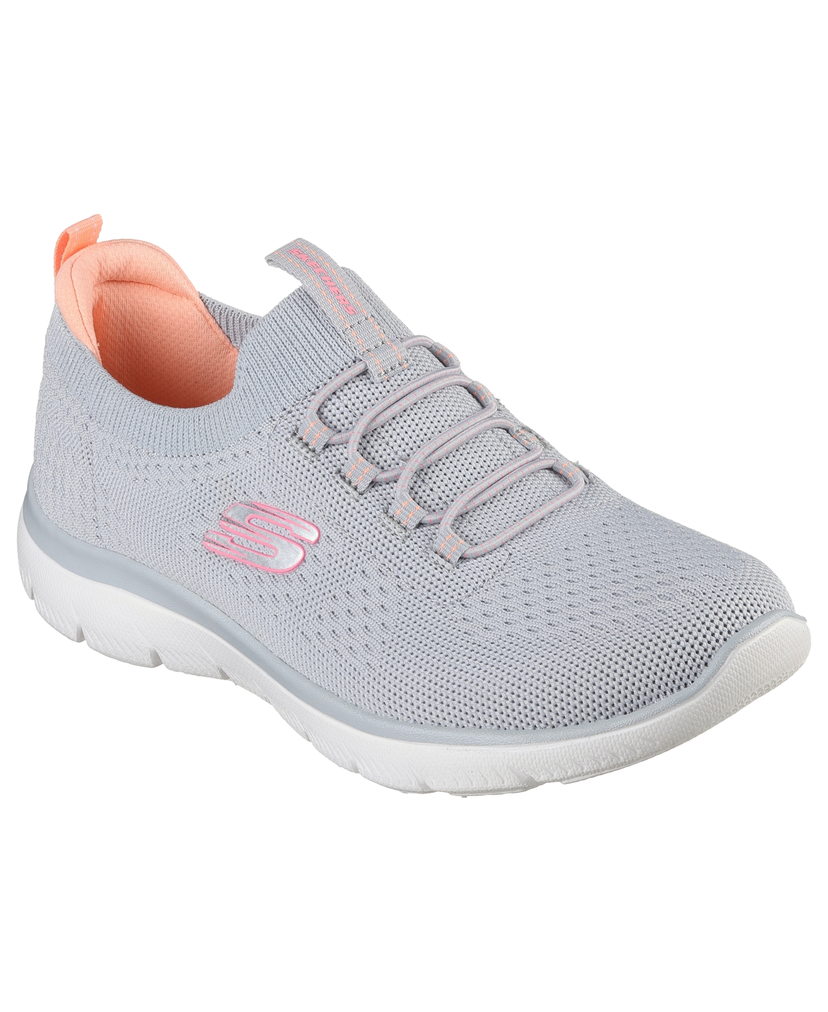 Women's Summits - Top Player Wide Width Walking Sneakers from Finish Line - Gray, Multi