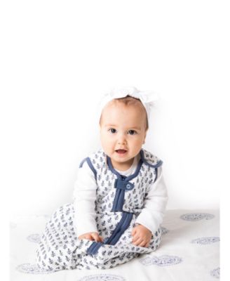 TOG 2.2 (Quilted) - Fort Blue Wearable Baby Sleep Sack, Size Small 0-6M