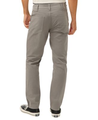 Men's Eddie Classic Athletic Fit Tapered Leg Essential Twill Pants
