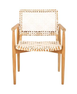 Sianna Mahogany wood Accent Chair