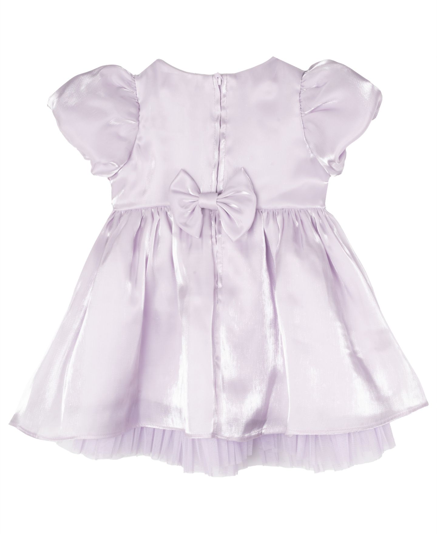 Платье Rare Editions Shimmer Organza Social Dress для девочек-малышей, цвет: Сиреневый — фото 5