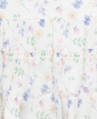 Baby Girls 2-Piece Power Mesh Dressy Top and Pant Set