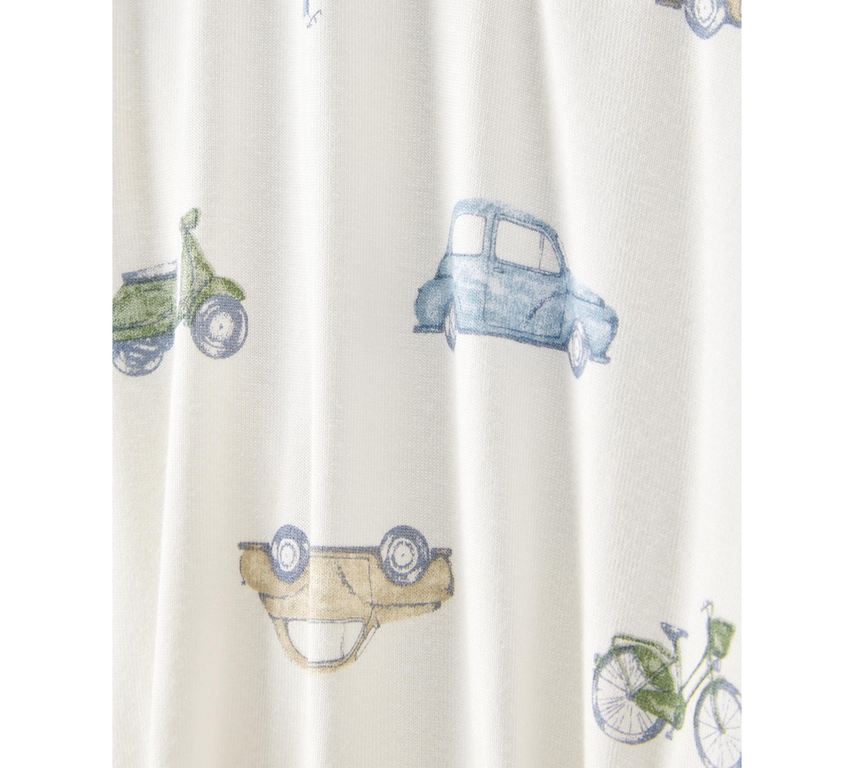 Carter's Purelysoft By  Baby Zip-up Purelysoft 1-piece Sleep & Play Pajamas In Ivory-cars