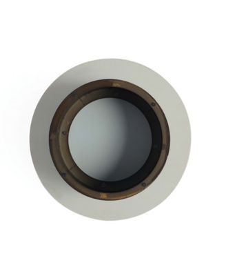 Alondra 31.49" Modern Round Sintered Stone Top Coffee Table