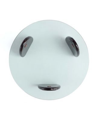 Artesia 35.43" Modern Tempered Glass Top Coffee Table