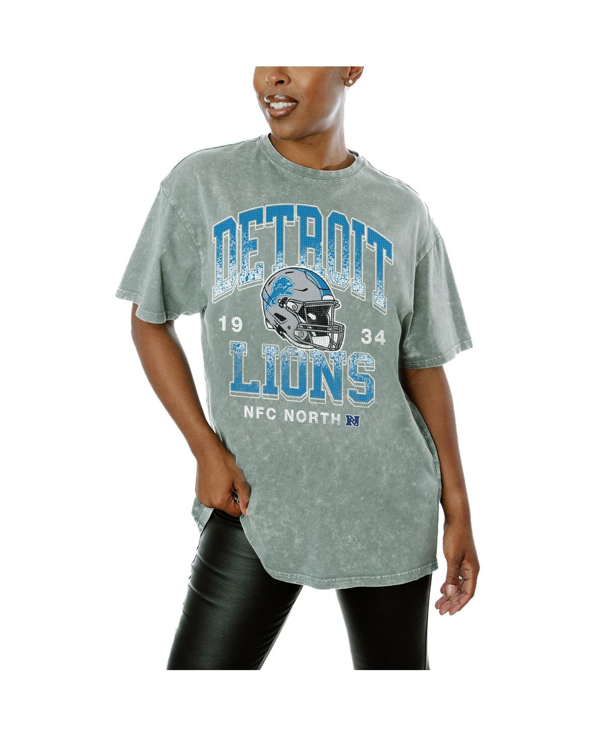 Shop Gameday Couture Women's Gray Detroit Lions Nothing But The Best T-shirt