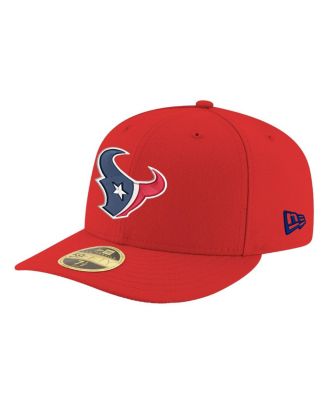 New Era - Men's   Red Houston Texans Omaha Low Profile 59FIFTY Fitted Hat