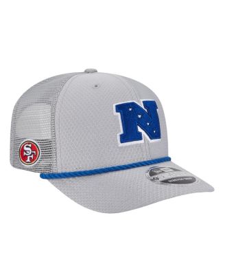 New Era - Men's Gray San Francisco 49ers 2025 Pro Bowl 9SEVENTY Stretch-Snap Hat
