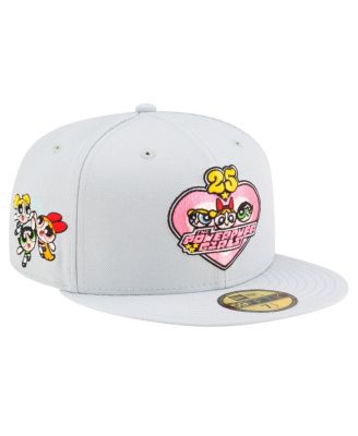 New Era - Men's Gray The Powerpuff Girls 25th Anniversary 59FIFTY Fitted Hat