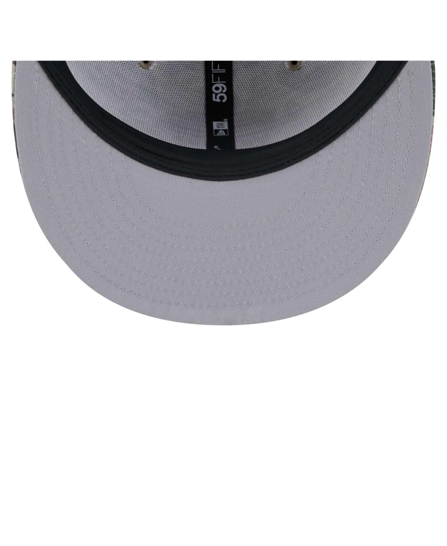 Мужская кепка New Era Cleveland Browns Geo Camo 59FIFTY Fitted Hat — фото 2