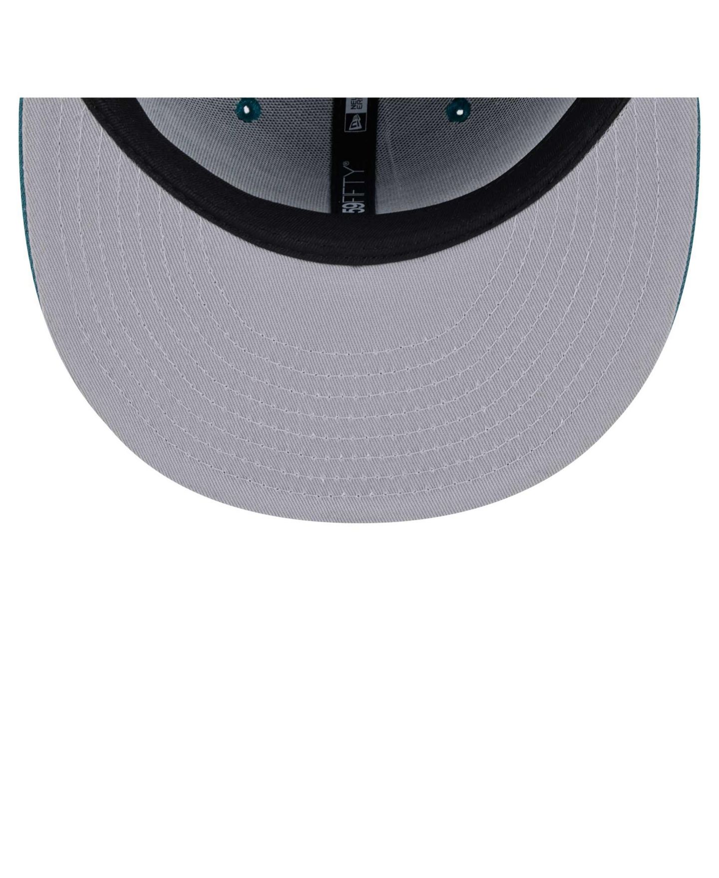 Мужская кепка New Era Midnight Green Philadelphia Eagles Ransom 59FIFTY Fitted Hat — фото 2