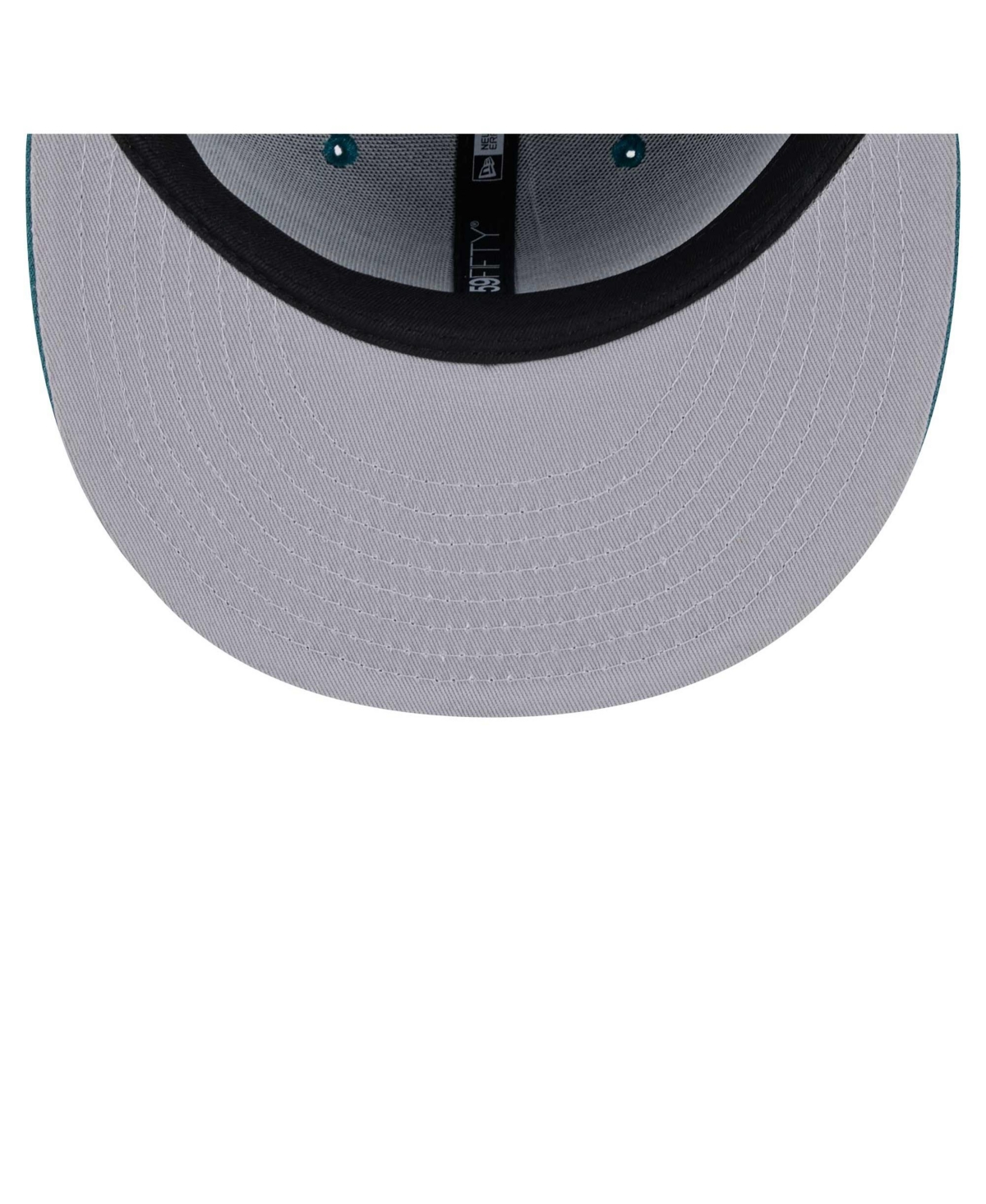 New Era Men's Midnight Green Philadelphia Eagles Ransom 59fifty Fitted Hat In Green