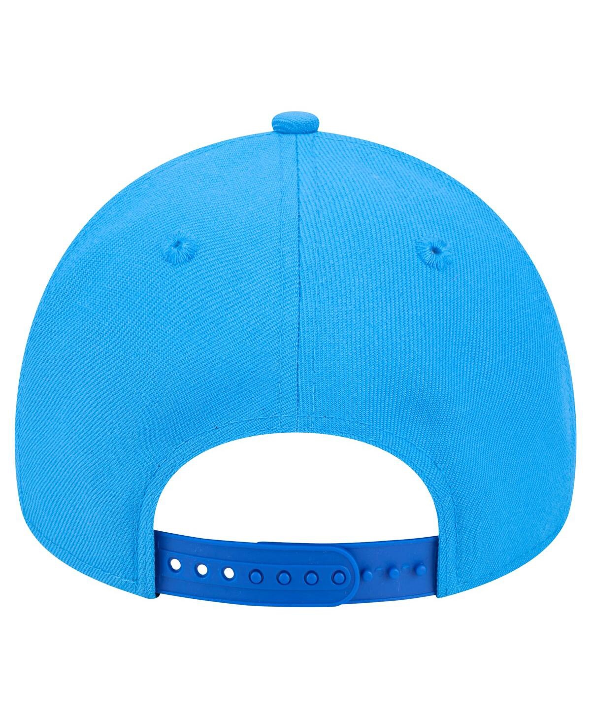 NEW ERA MEN'S POWDER BLUE LOS ANGELES CHARGERS MYSTIC 9FORTY A-FRAME ADJUSTABLE HAT 
