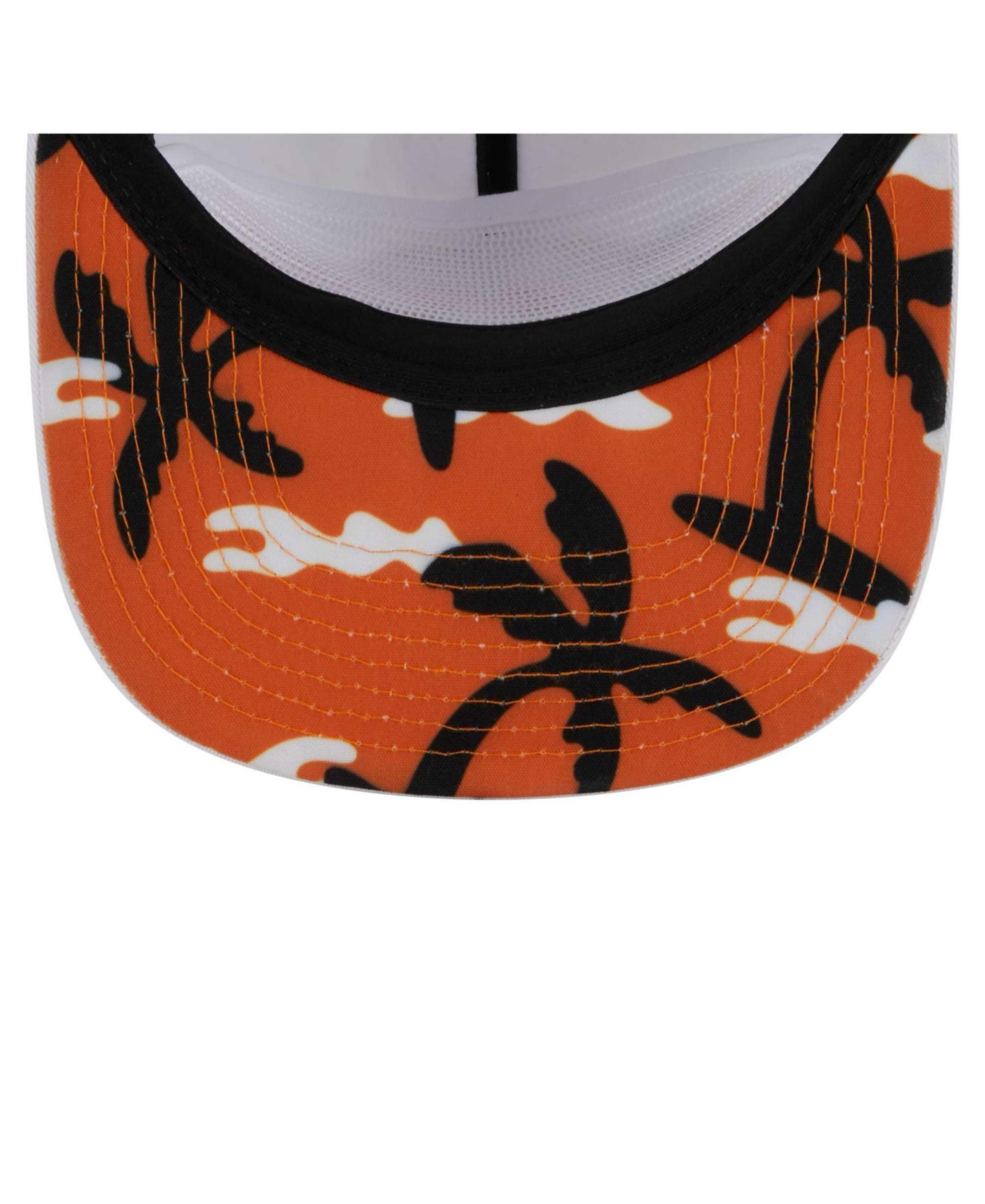 Мужская кепка New Era White Nickelodeon Golfer Snapback Hat — фото 3