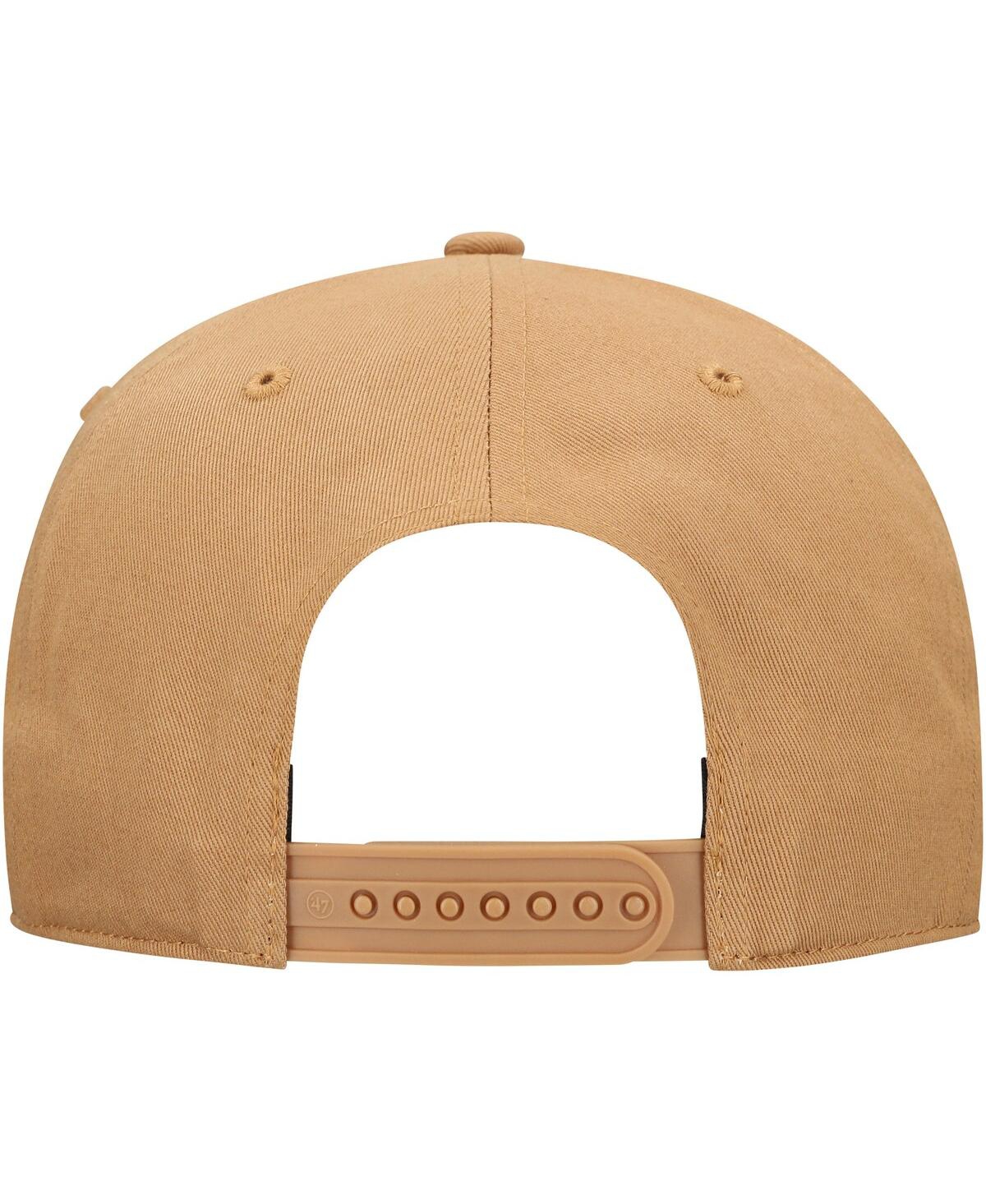 47 Brand Men's Tan Utah Jazz Barnes Hitch Adjustable Hat In Tan