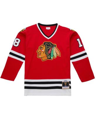 Men's Denis Savard Scarlet Chicago Blackhawks 1980-81 Power Play Jersey
