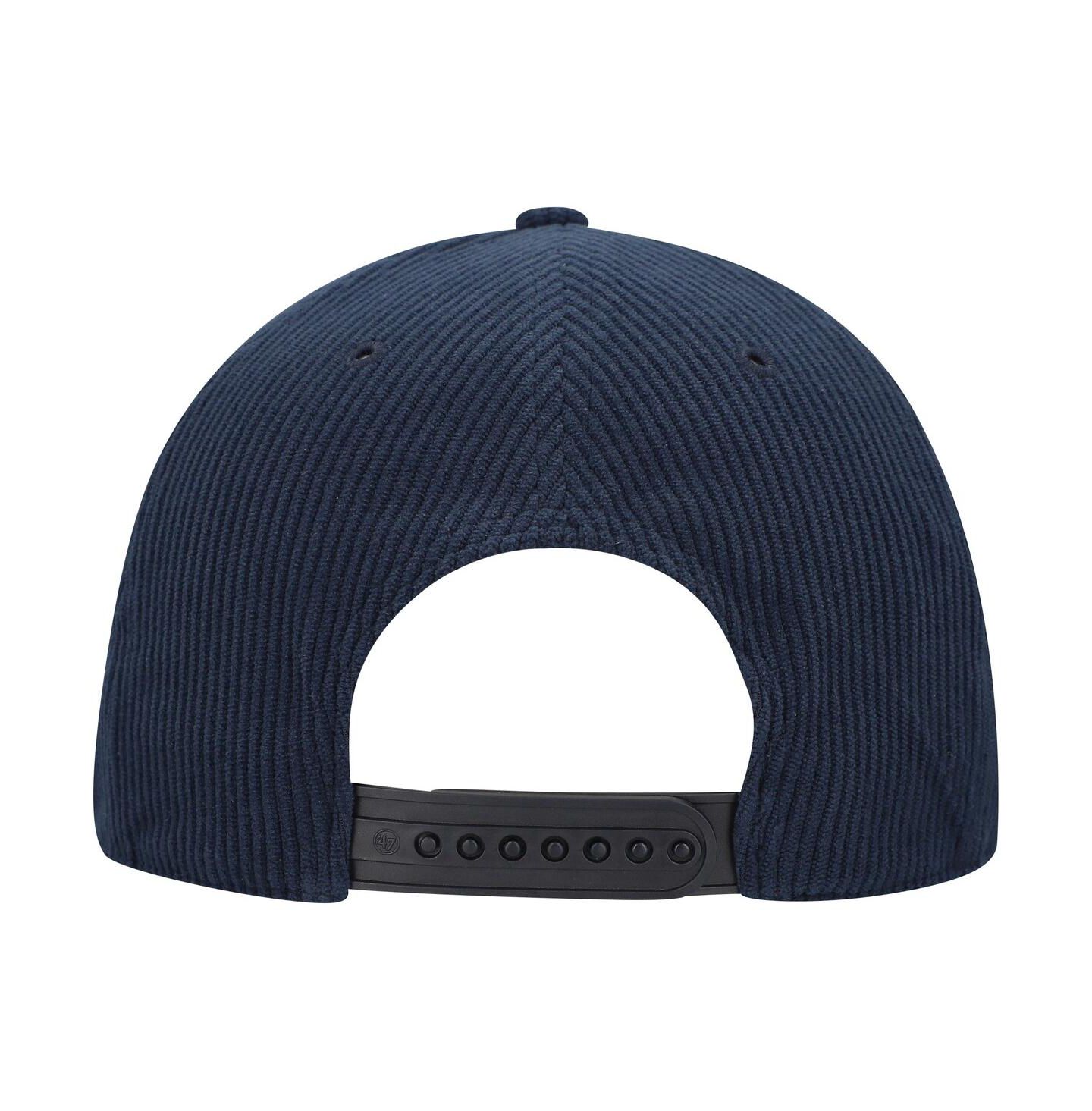 Мужская кепка '47 Brand Navy Virginia Cavaliers Gridiron Double Header Hitch Adjustable Hat — фото 2