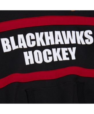Men's Black Chicago Blackhawks Head Coach Slogan Pullover Hoodie