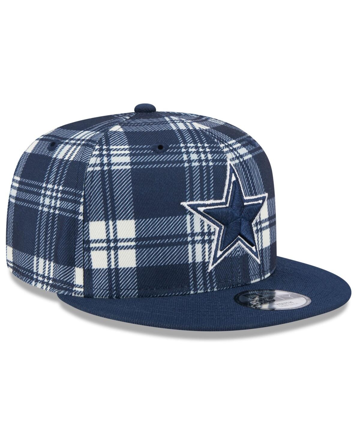 New Era Big Boys And Girls Navy Dallas Cowboys 2024 Sideline Statement 9fifty Snapback Hat In Navy