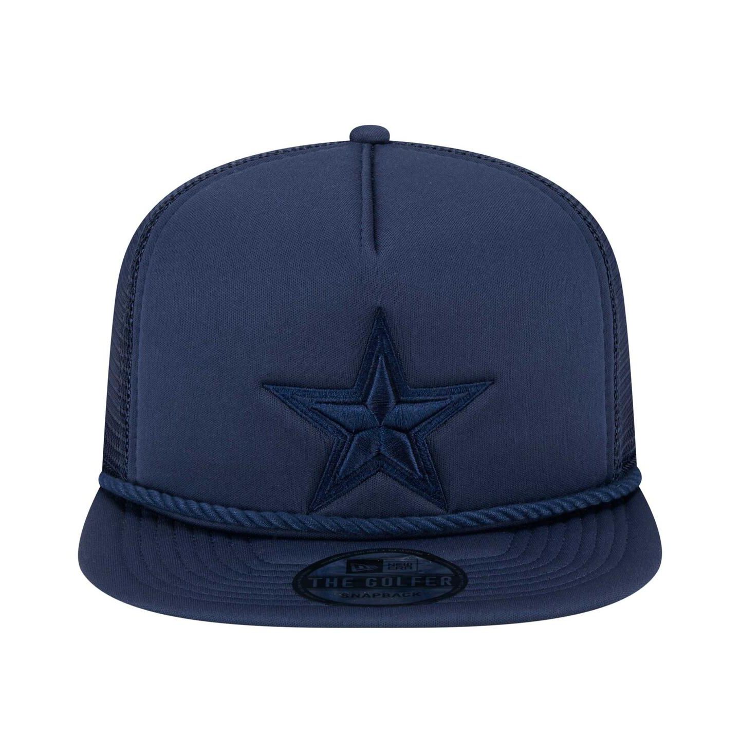 Мужская кепка New Era Navy Dallas Cowboys Active Tone Golfer Snapback Hat — фото 5