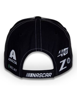 Men's White/Black William Byron Raptor Uniform Adjustable Hat