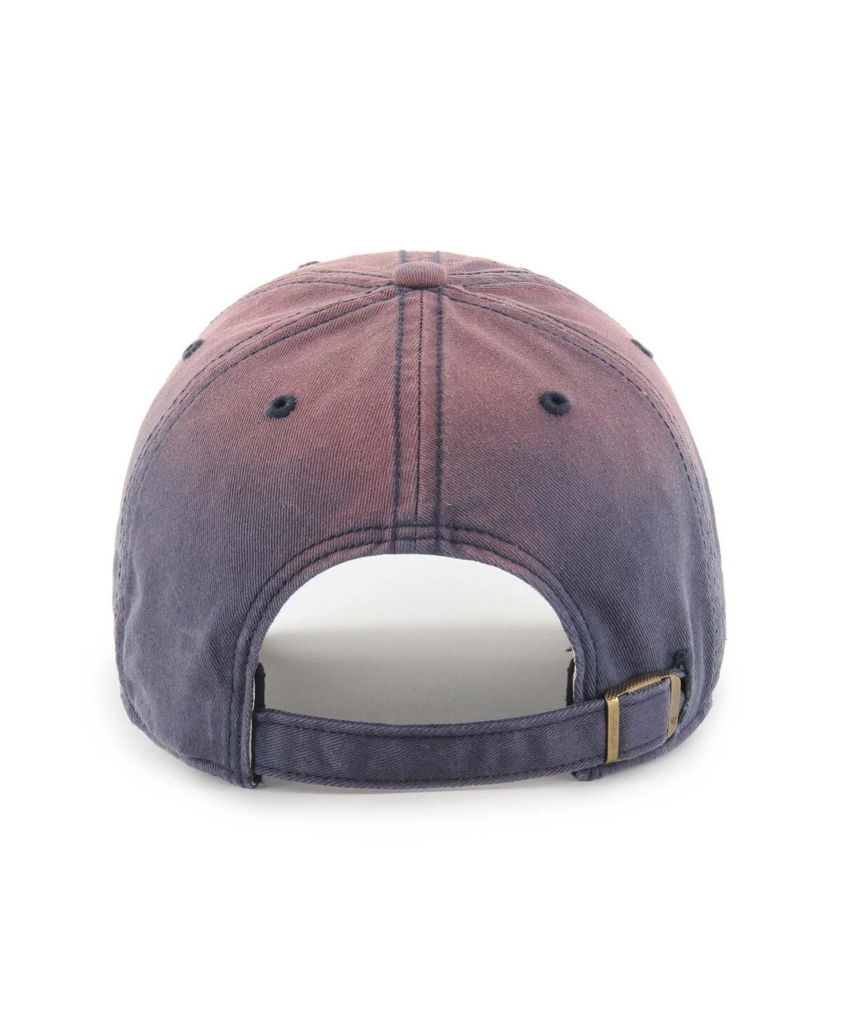 47 Brand Men's College Navy Seattle Seahawks Dusted Relaxed Clean Up Adjustable Hat In College Navy