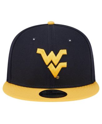 Men's Navy/Gold West Virginia Mountaineers Two-Tone 9FIFTY Snapback Hat