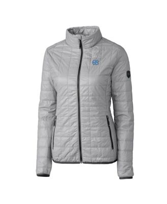 Women's Gray North Carolina Tar Heels Rainier Insulated Puffer Full-Zip Jacket